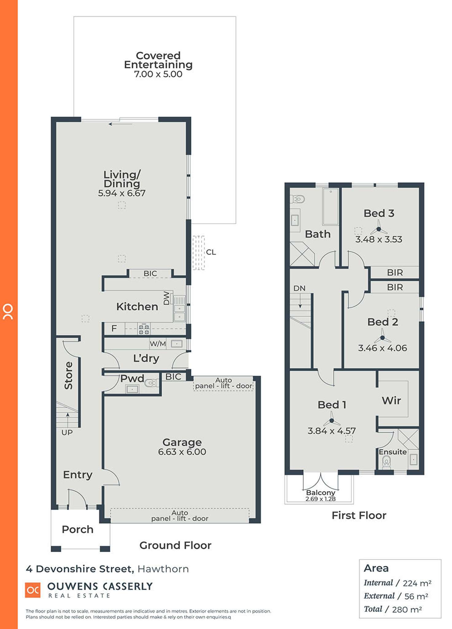 Floorplan of Homely house listing, 4 Devonshire Street, Hawthorn SA 5062