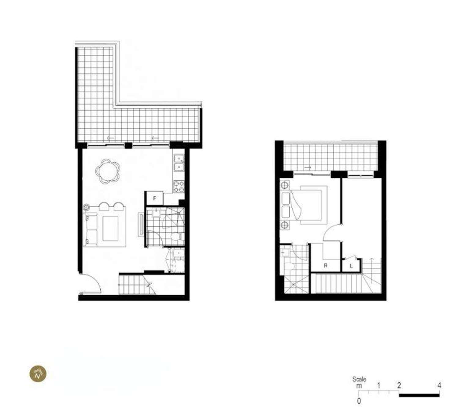 Floorplan of Homely apartment listing, 405/24 Carlingford Road, Epping NSW 2121