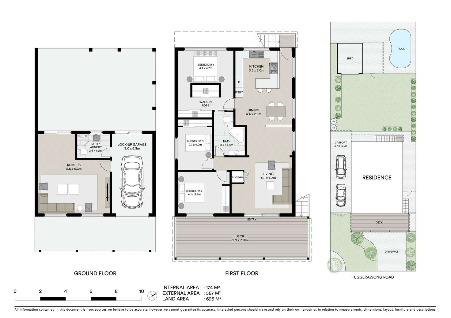 Floorplan of Homely house listing, 351 Tuggerawong Road, Tuggerawong NSW 2259