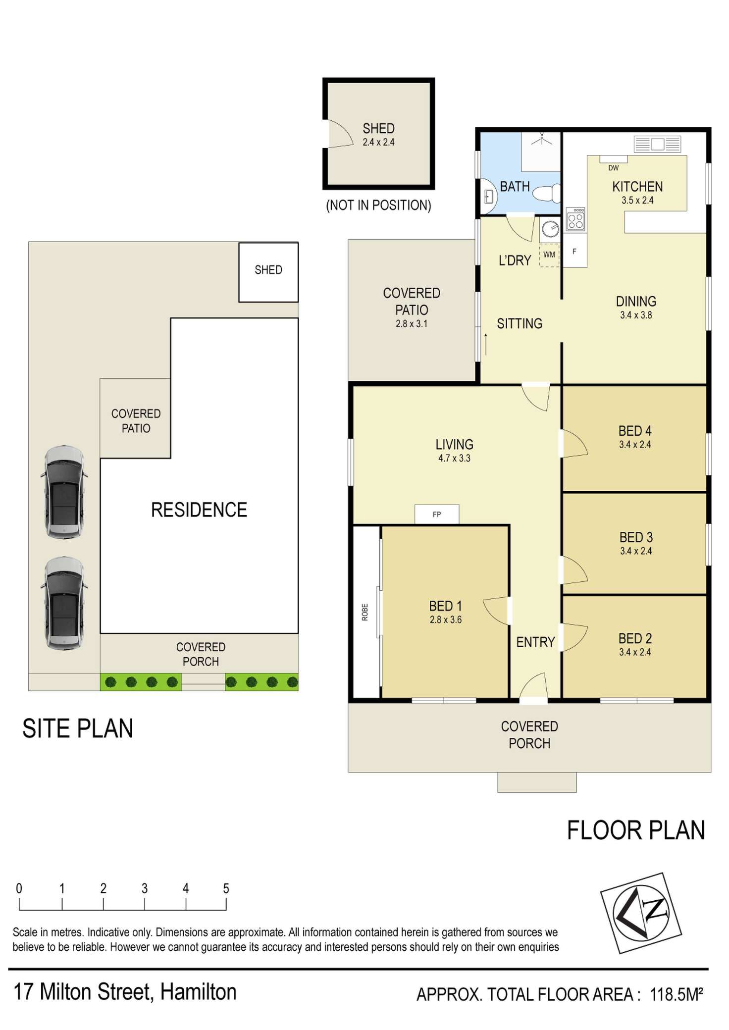 Floorplan of Homely house listing, 17 Milton Street, Hamilton NSW 2303