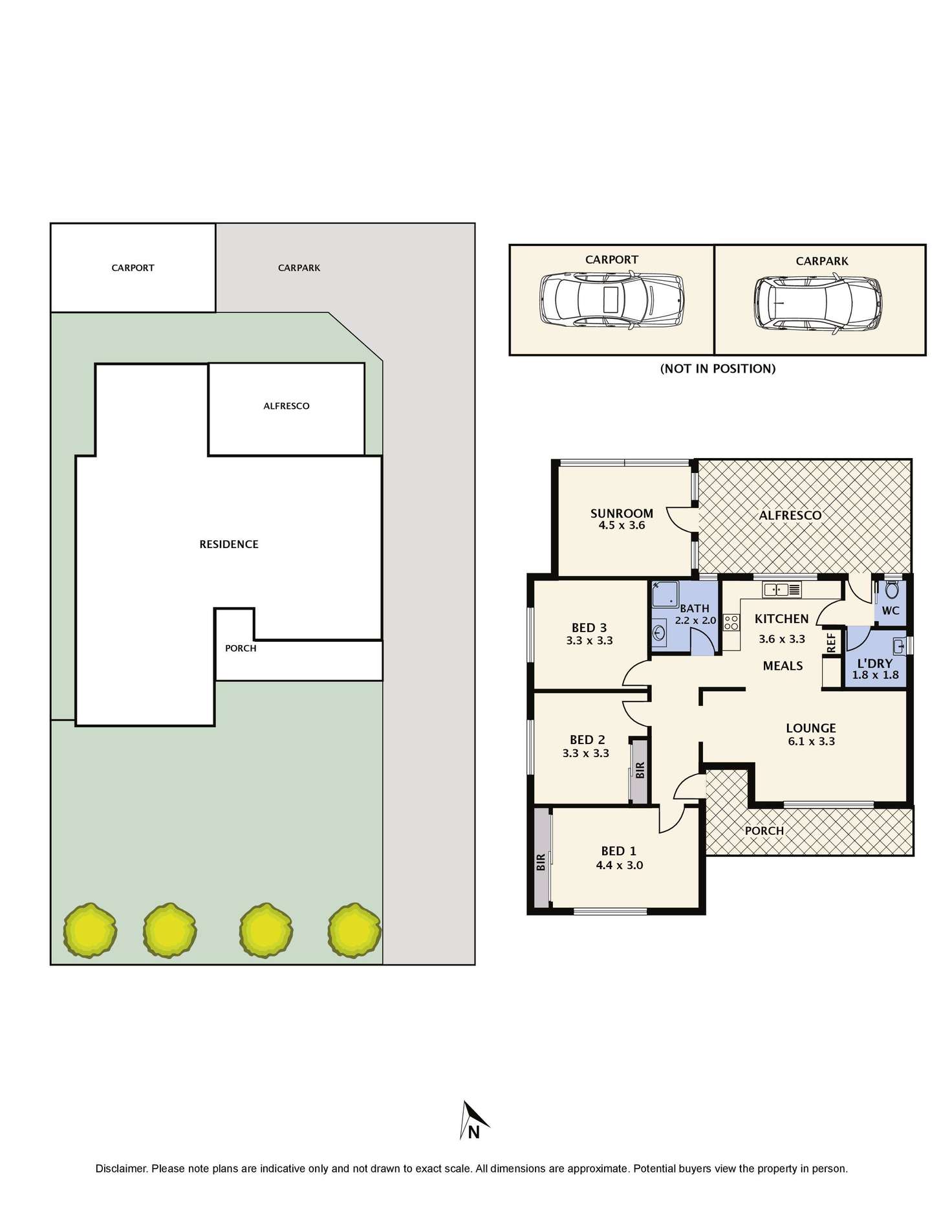Floorplan of Homely house listing, 36 Glasgow Avenue, Reservoir VIC 3073