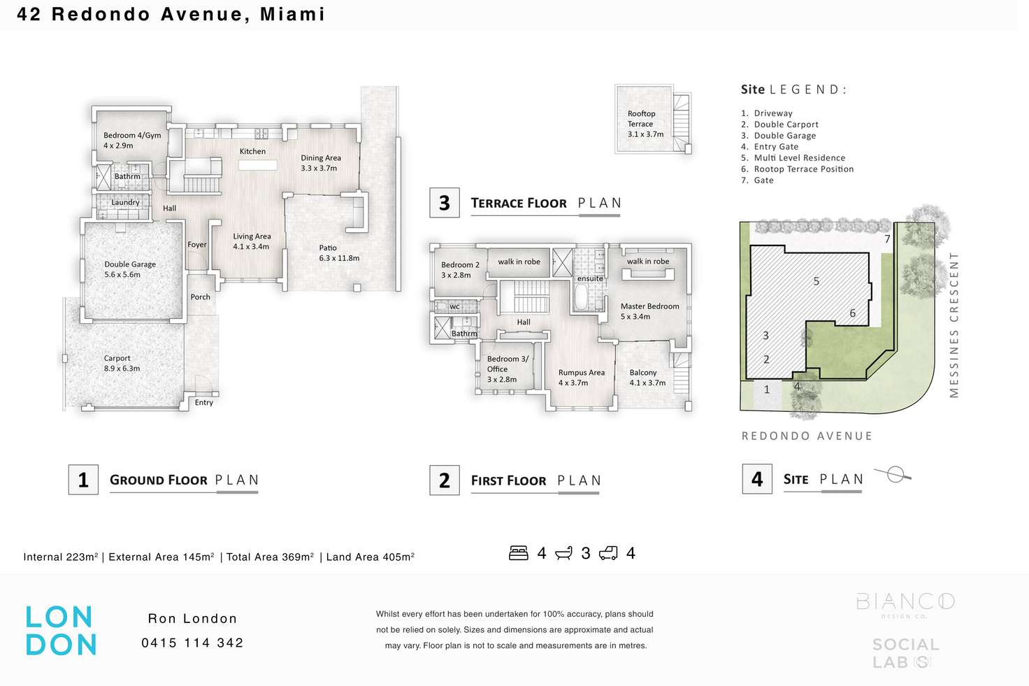 Floorplan of Homely house listing, 42 Redondo Avenue, Miami QLD 4220