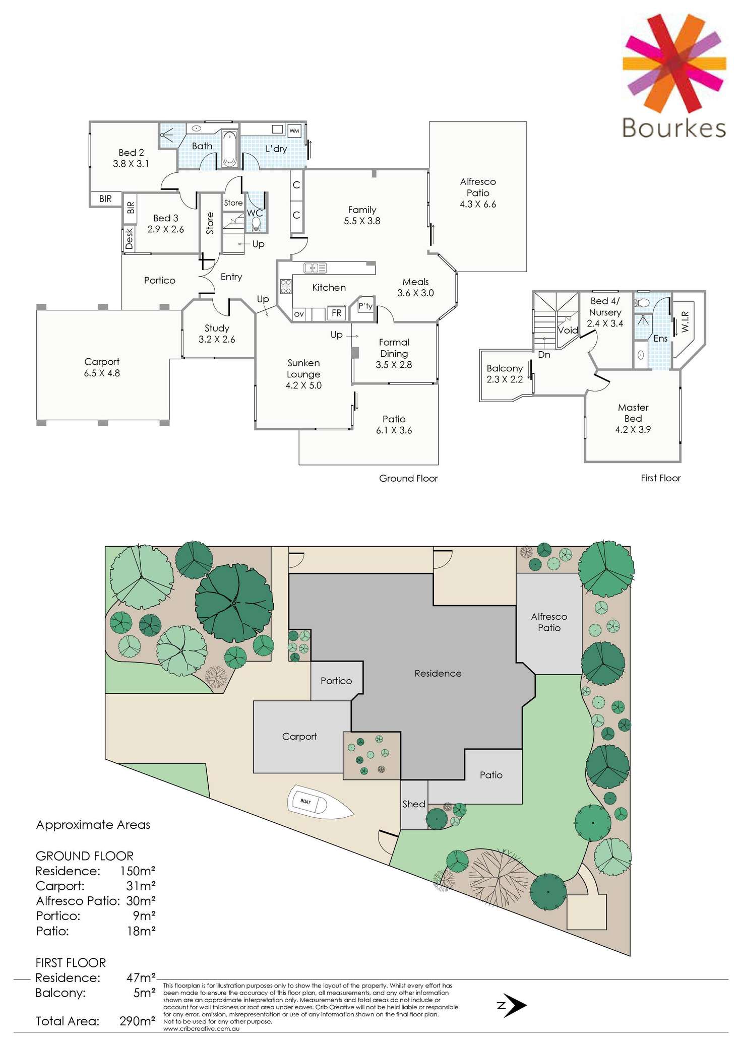 Floorplan of Homely house listing, 10 Kilbride Close, Waterford WA 6152