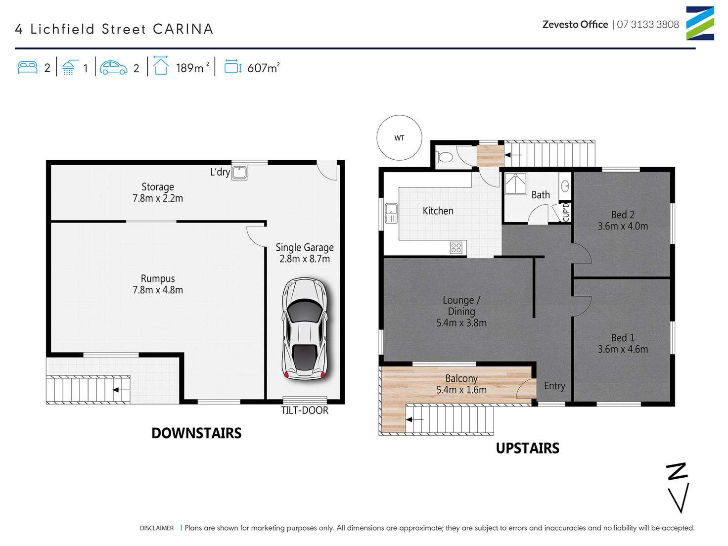 Floorplan of Homely house listing, 4 Lichfield Street, Carina QLD 4152