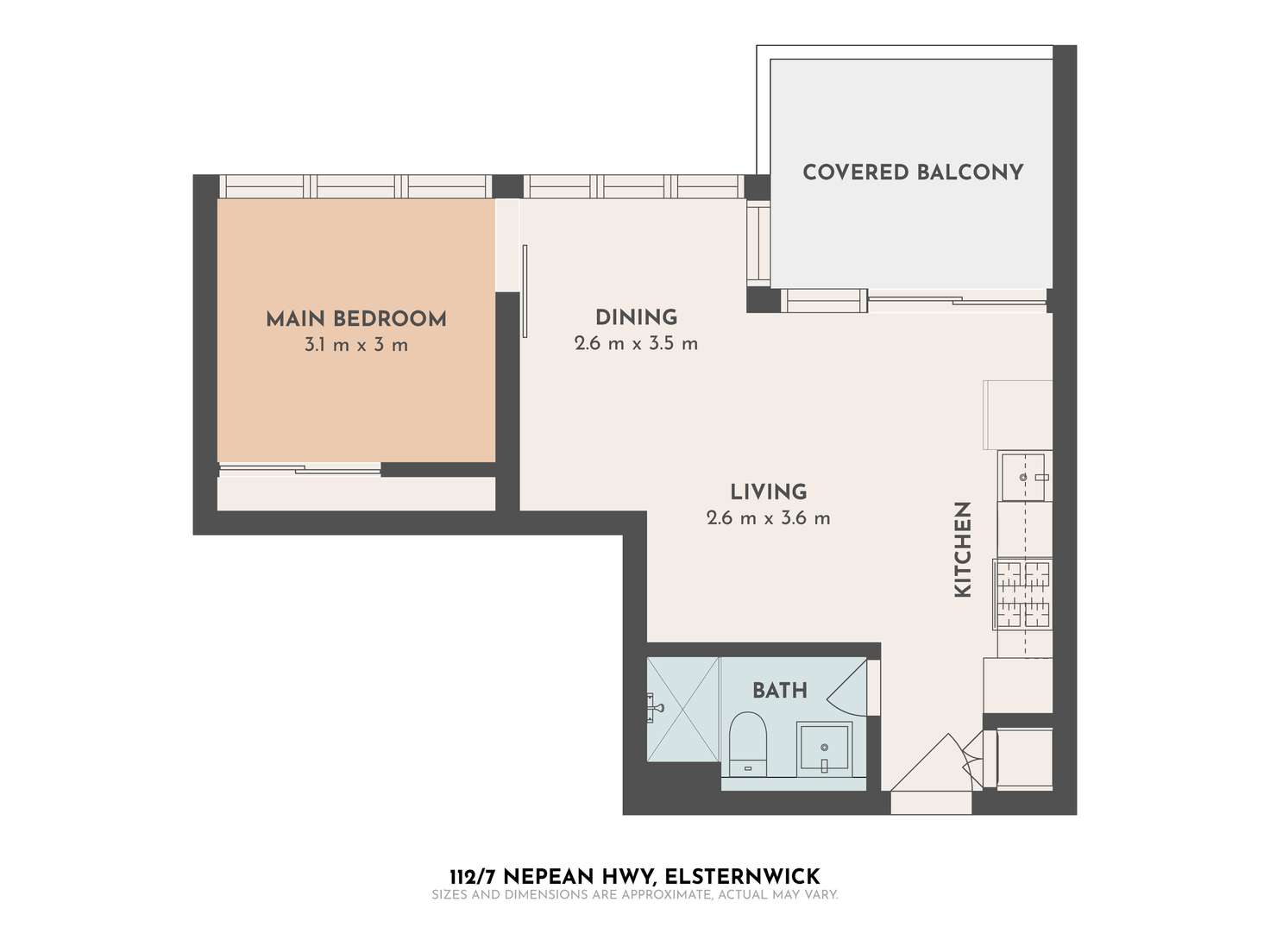Floorplan of Homely apartment listing, 112/7 Nepean Highway, Elsternwick VIC 3185