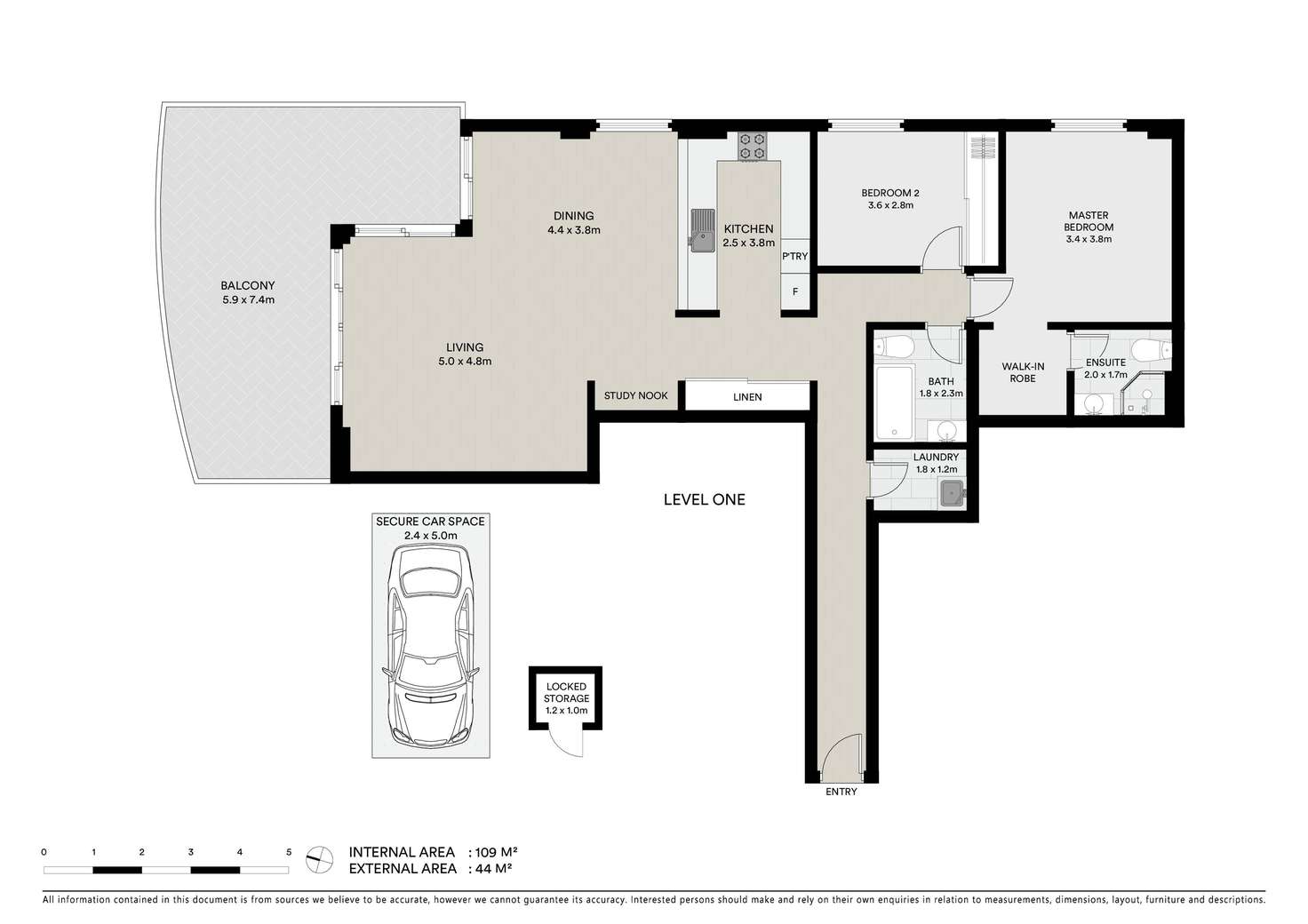 Floorplan of Homely apartment listing, 8/2 Ozone Street, The Entrance NSW 2261