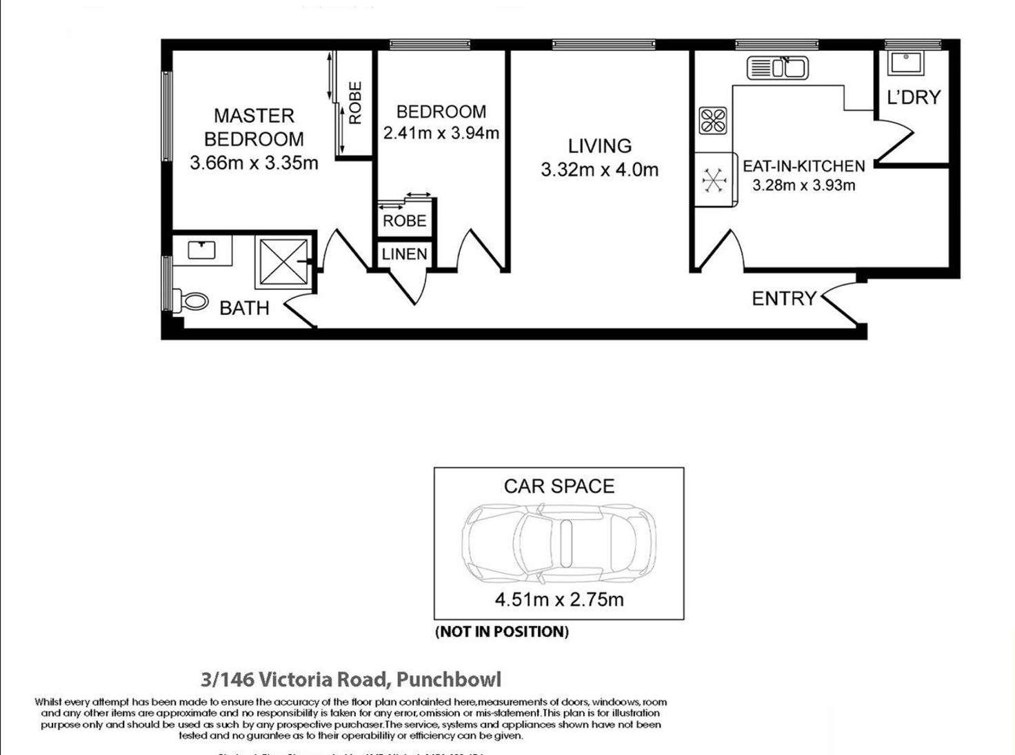 Floorplan of Homely apartment listing, 146 Victoria Road, Punchbowl NSW 2196