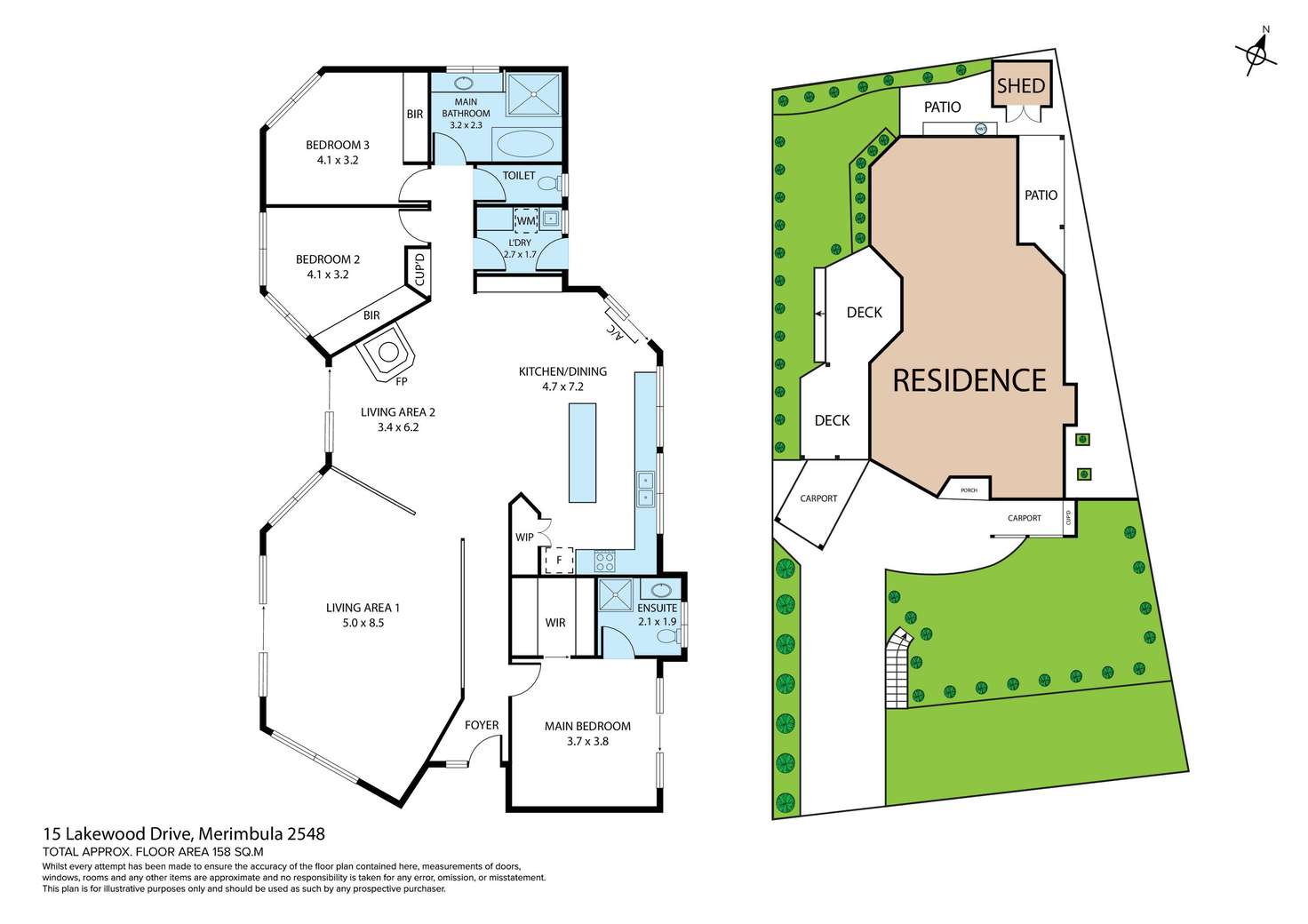 Floorplan of Homely house listing, 15 Lakewood Drive, Merimbula NSW 2548