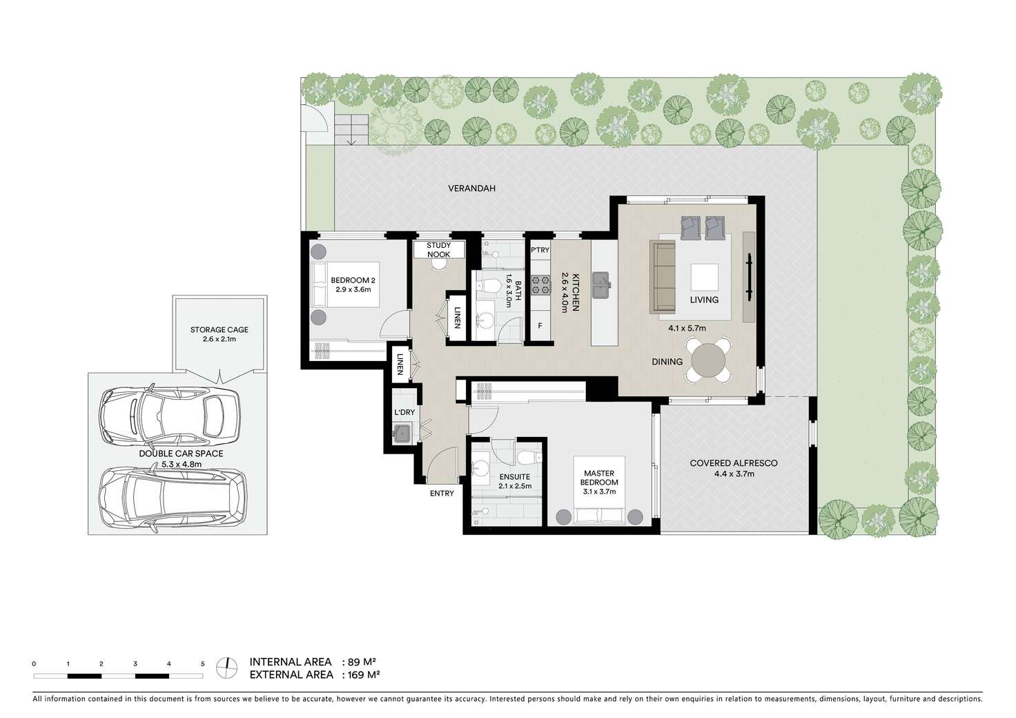 Floorplan of Homely apartment listing, 401/156D Terrigal Drive, Terrigal NSW 2260