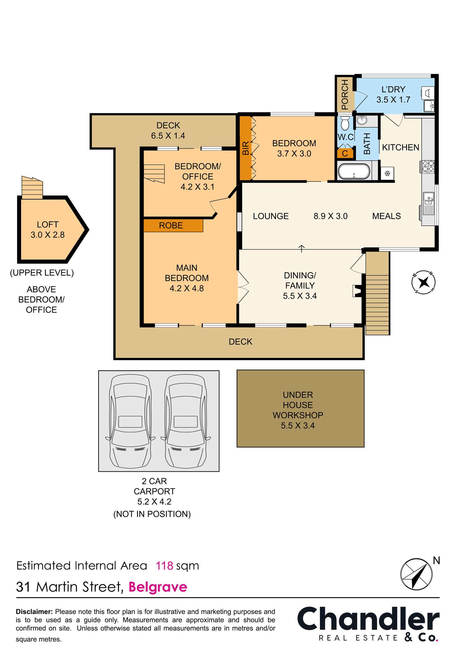 Floorplan of Homely house listing, 31 Martin Street, Belgrave VIC 3160