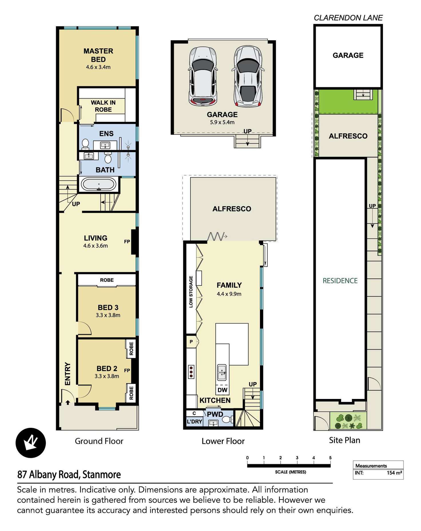 Floorplan of Homely house listing, 87 Albany Road, Stanmore NSW 2048