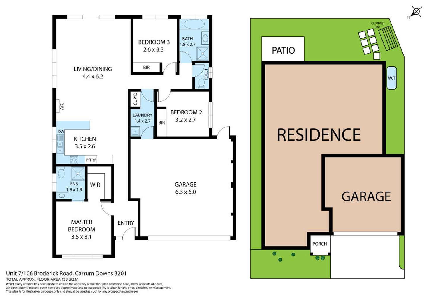 Floorplan of Homely house listing, 7/106 Broderick Road, Carrum Downs VIC 3201