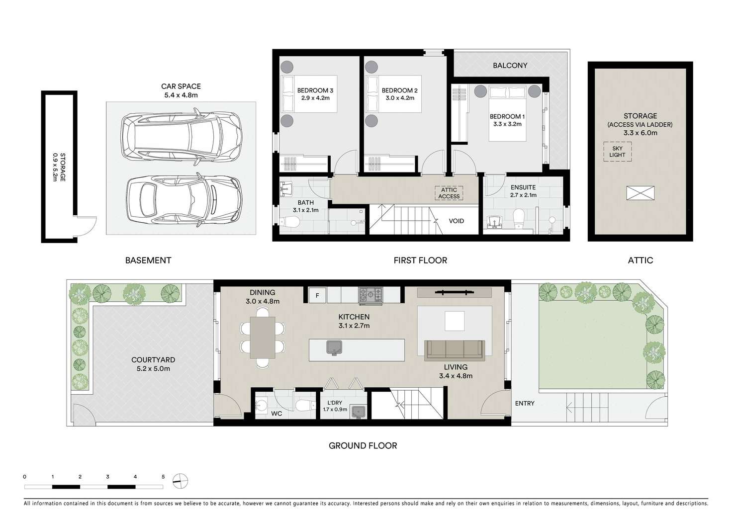 Floorplan of Homely townhouse listing, 2/45 Grove Avenue, Narwee NSW 2209