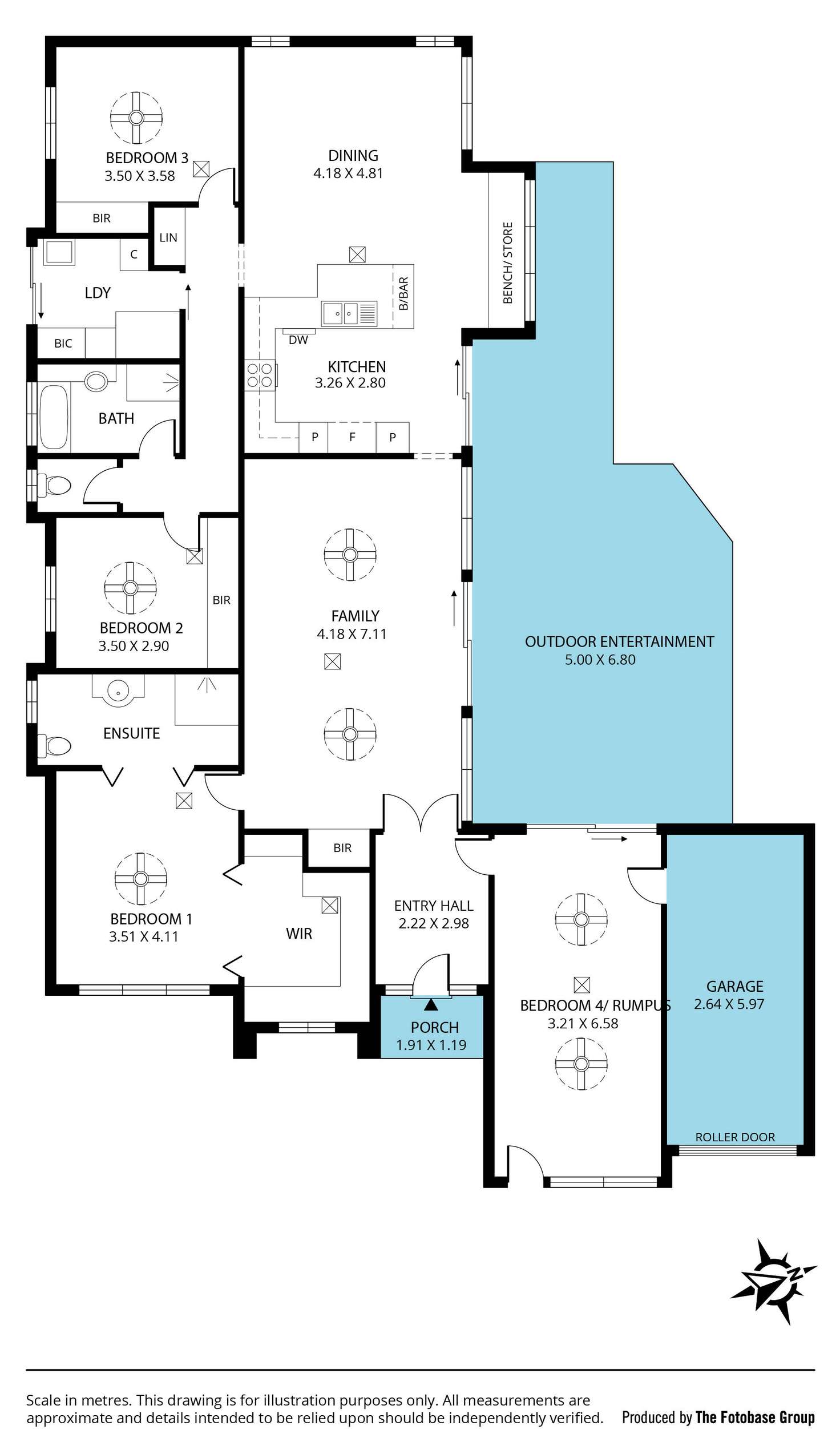 Floorplan of Homely house listing, 69 Clearwater Crescent, Seaford Rise SA 5169