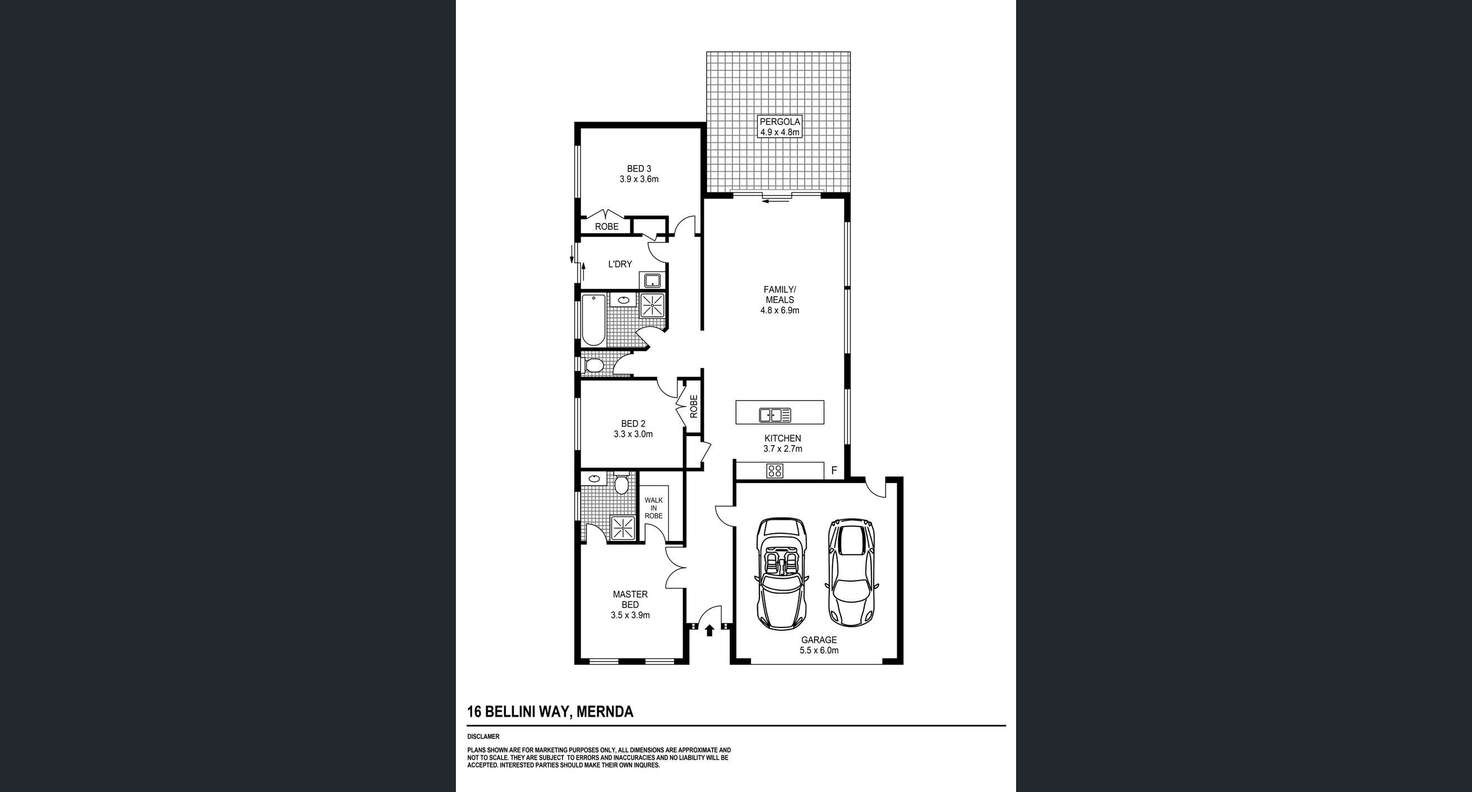Floorplan of Homely house listing, 16 Bellini Way, Mernda VIC 3754