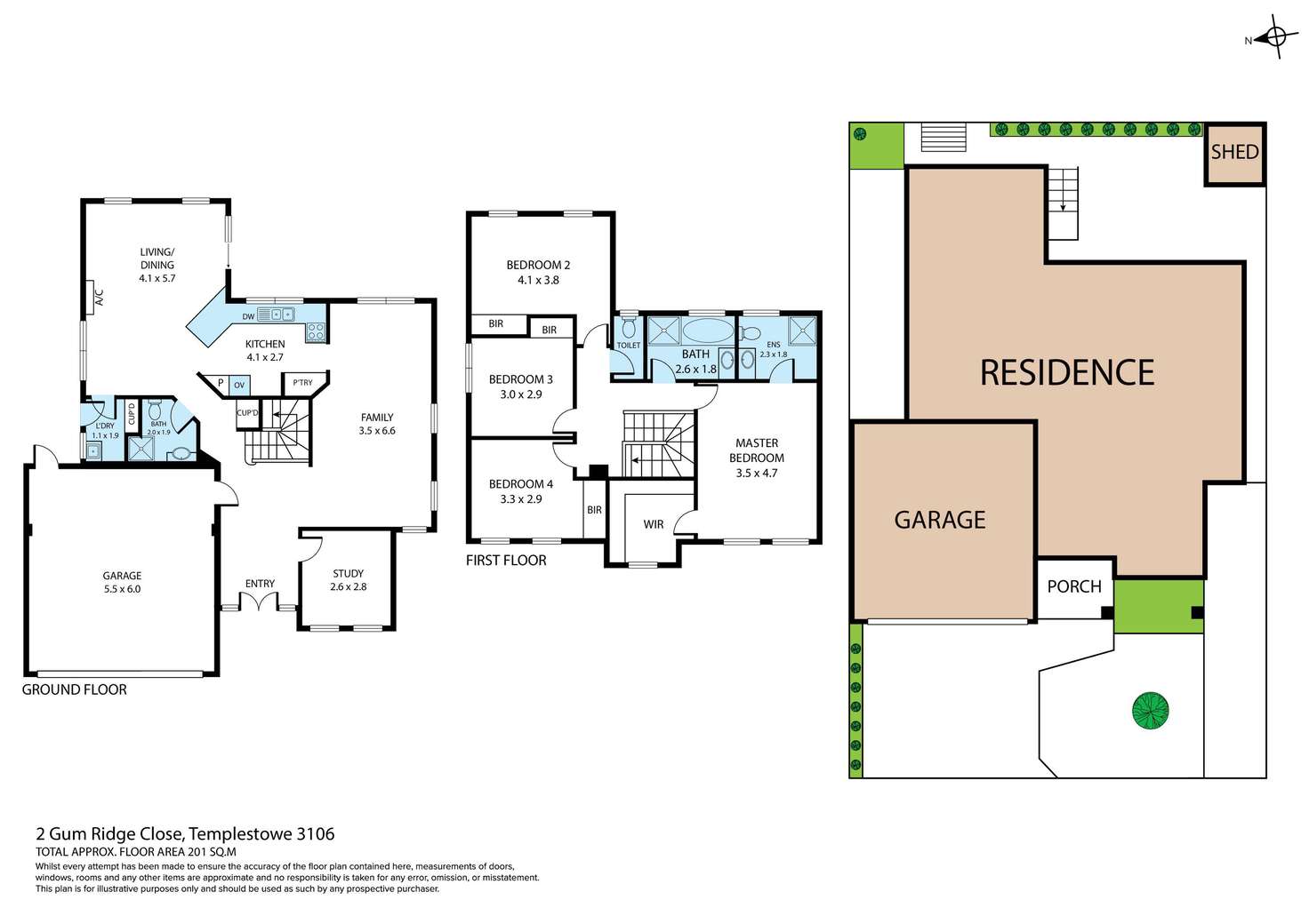 Floorplan of Homely house listing, 2 Gum Ridge Close, Templestowe VIC 3106