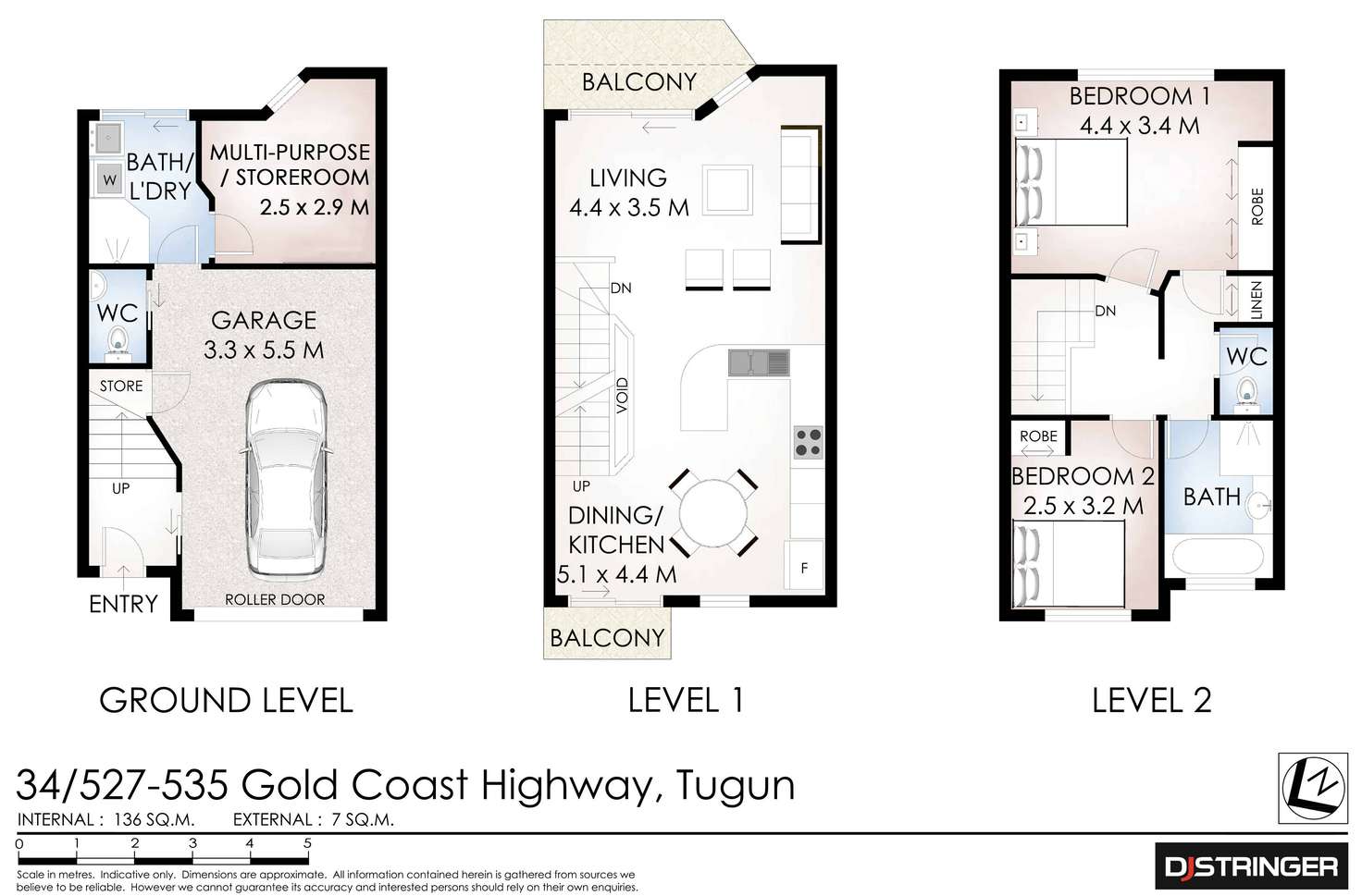 Floorplan of Homely unit listing, 34/527 Gold Coast Highway, Tugun QLD 4224