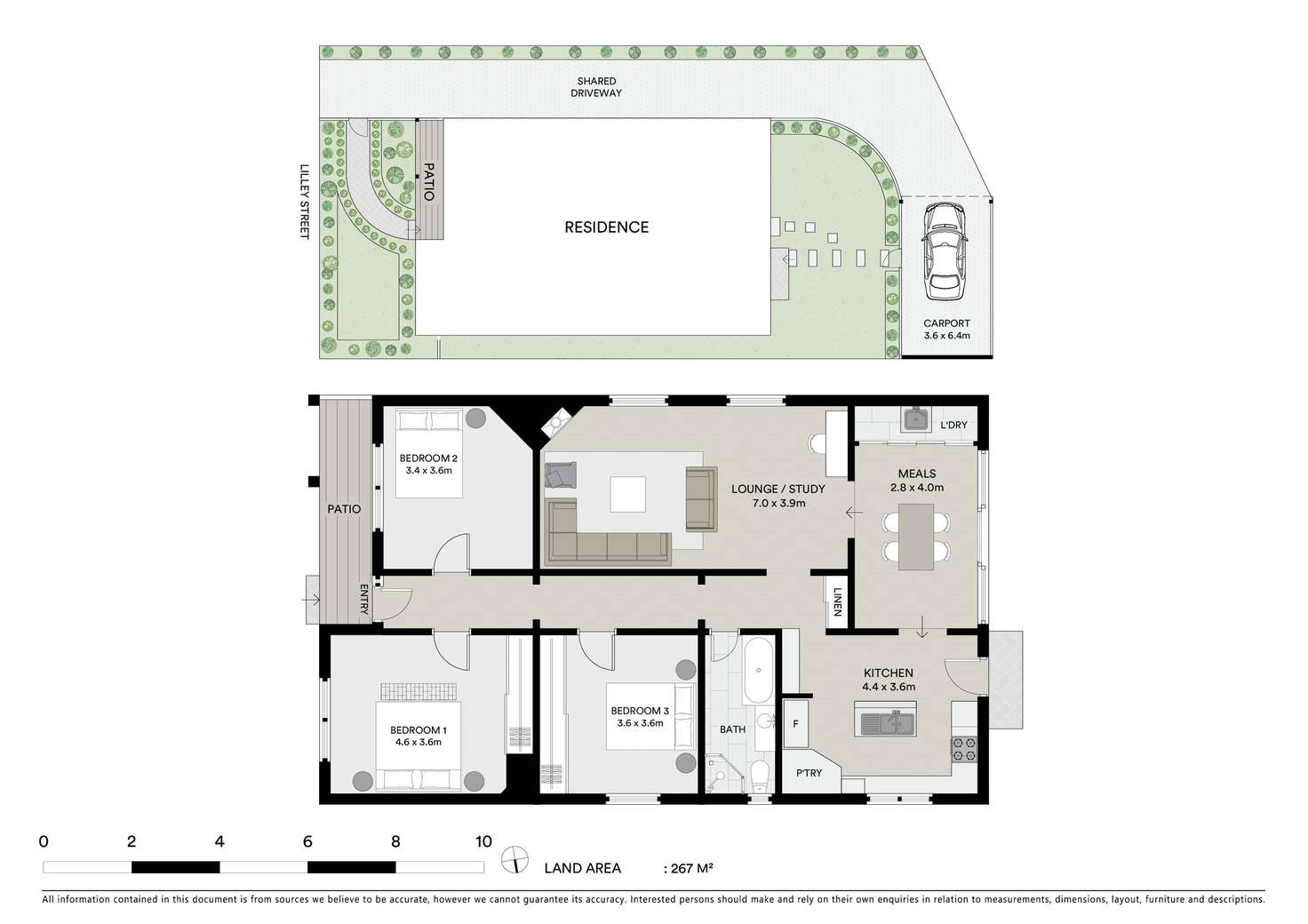 Floorplan of Homely house listing, 23 Lilley Street, Ballarat North VIC 3350