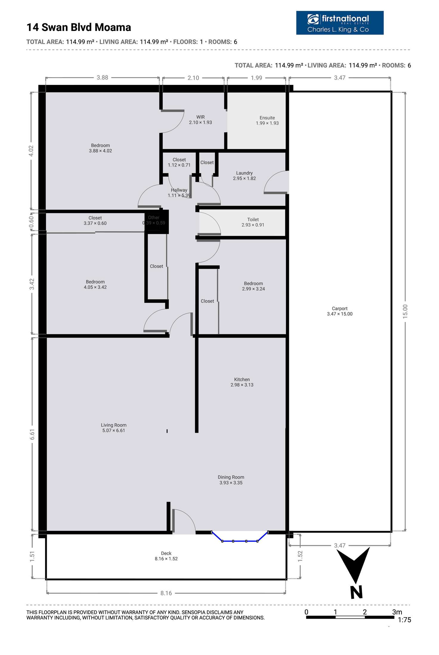 Floorplan of Homely house listing, 14 Swan Boulevard, Moama NSW 2731