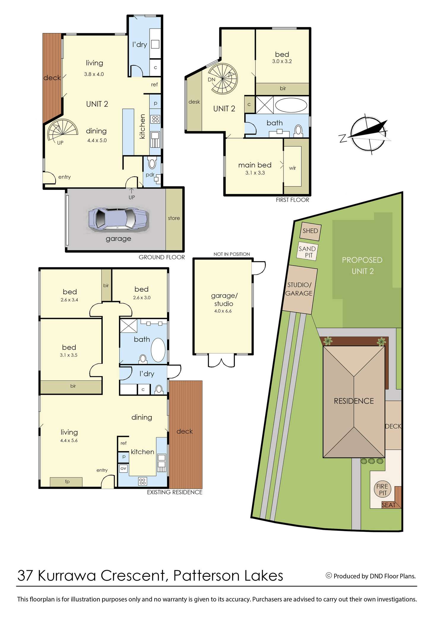 Floorplan of Homely house listing, 37 Kurrawa Crescent, Patterson Lakes VIC 3197