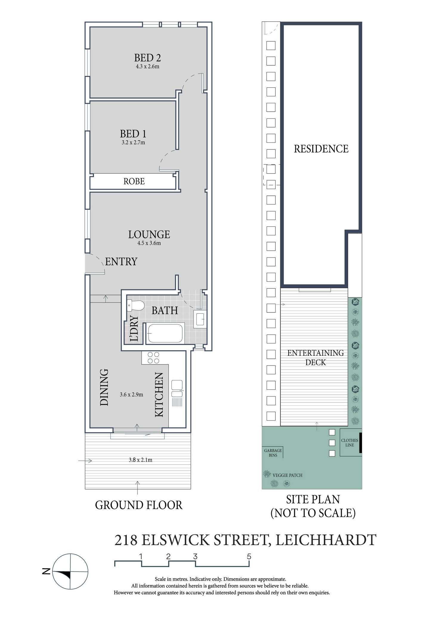 Floorplan of Homely house listing, 218 Elswick Street, Leichhardt NSW 2040