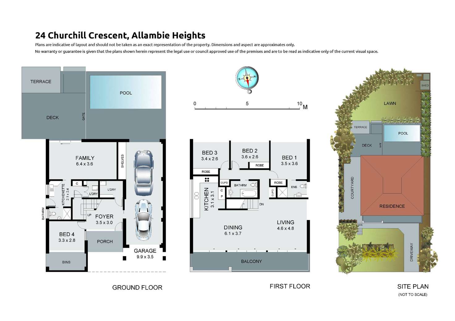 Floorplan of Homely house listing, 24 Churchill Crescent, Allambie Heights NSW 2100