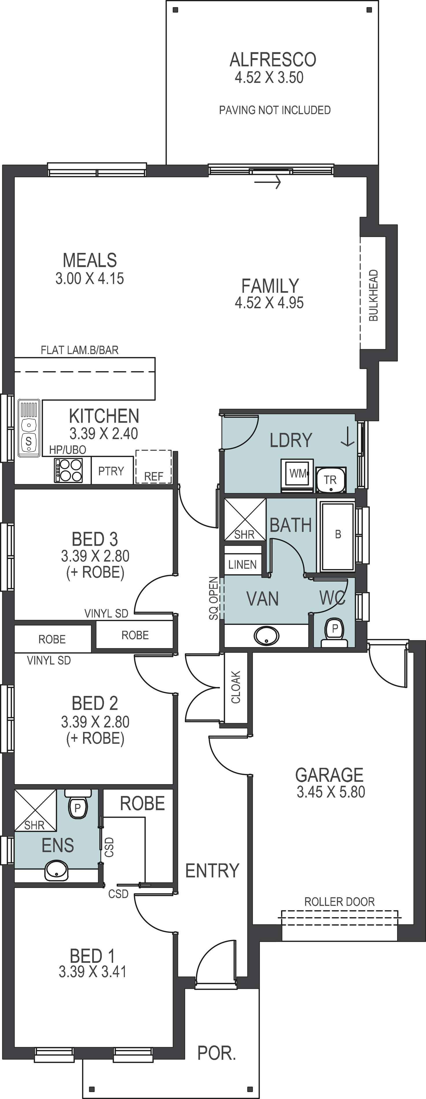 Floorplan of Homely house listing, 43 Hendrie Street, Morphettville SA 5043