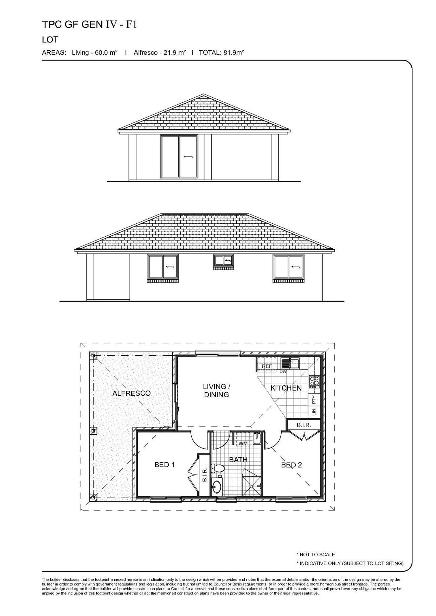 Floorplan of Homely house listing, 33b Ellie Avenue, Raworth NSW 2321