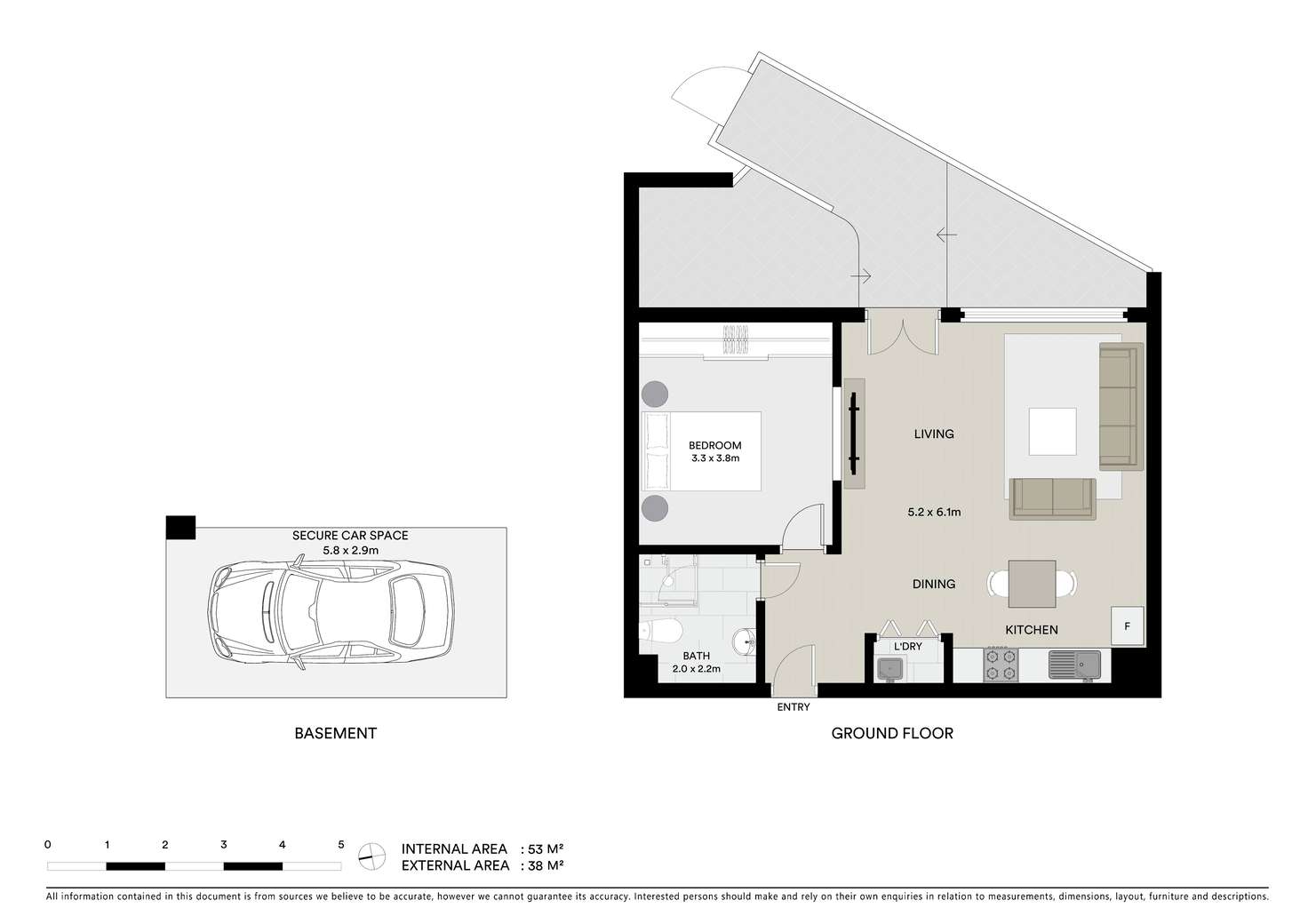 Floorplan of Homely apartment listing, 28/1317 Princes Highway, Heathcote NSW 2233