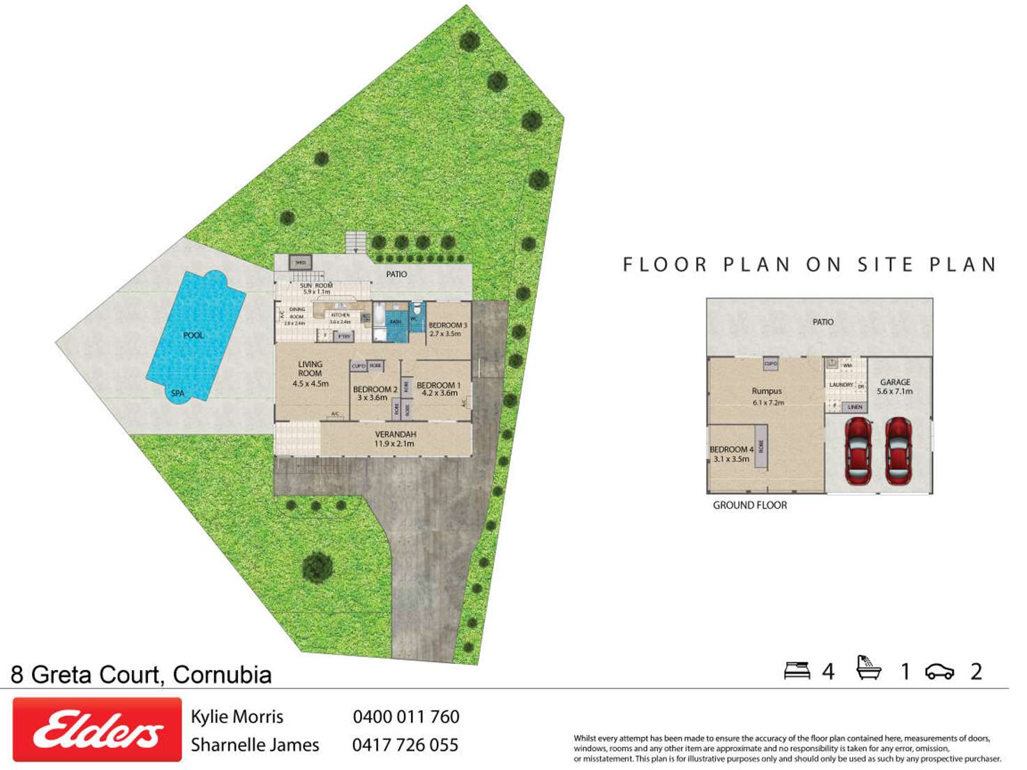 Floorplan of Homely house listing, 8 Greta Court, Cornubia QLD 4130