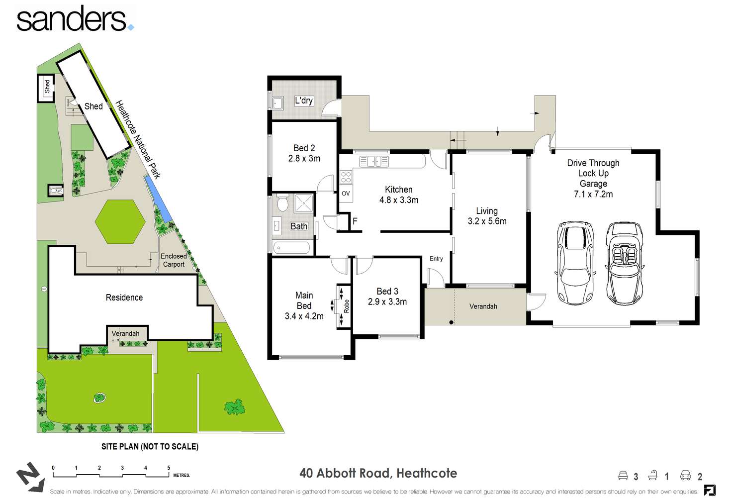 Floorplan of Homely house listing, 40 Abbott Road, Heathcote NSW 2233