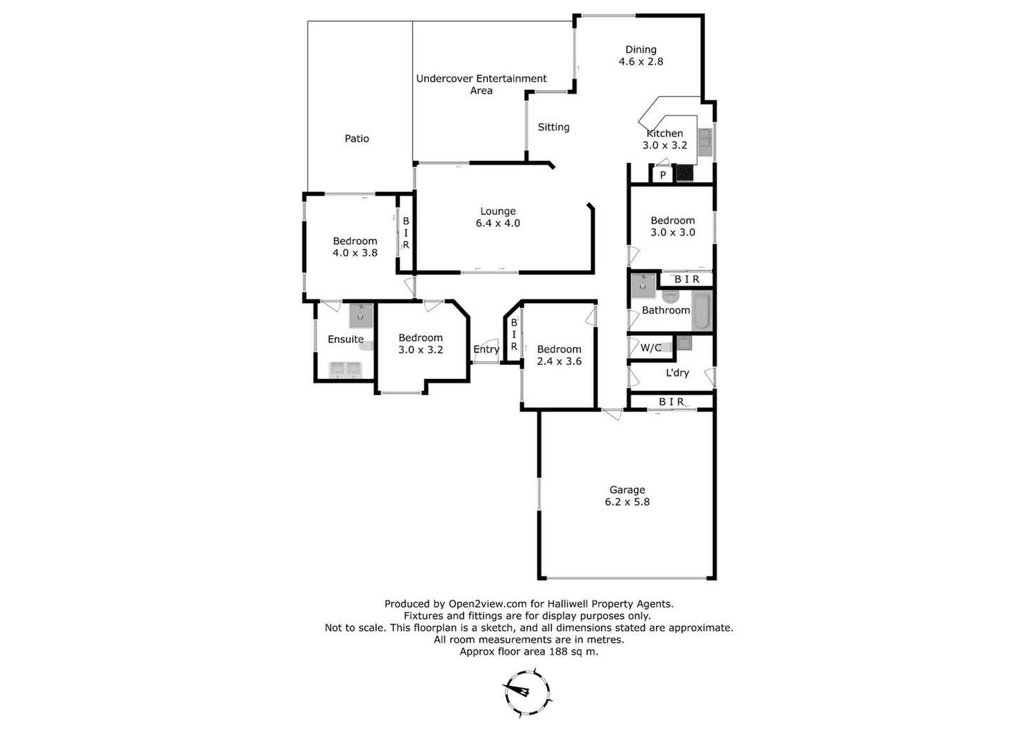 Floorplan of Homely house listing, 1 Inlet Court, Shearwater TAS 7307