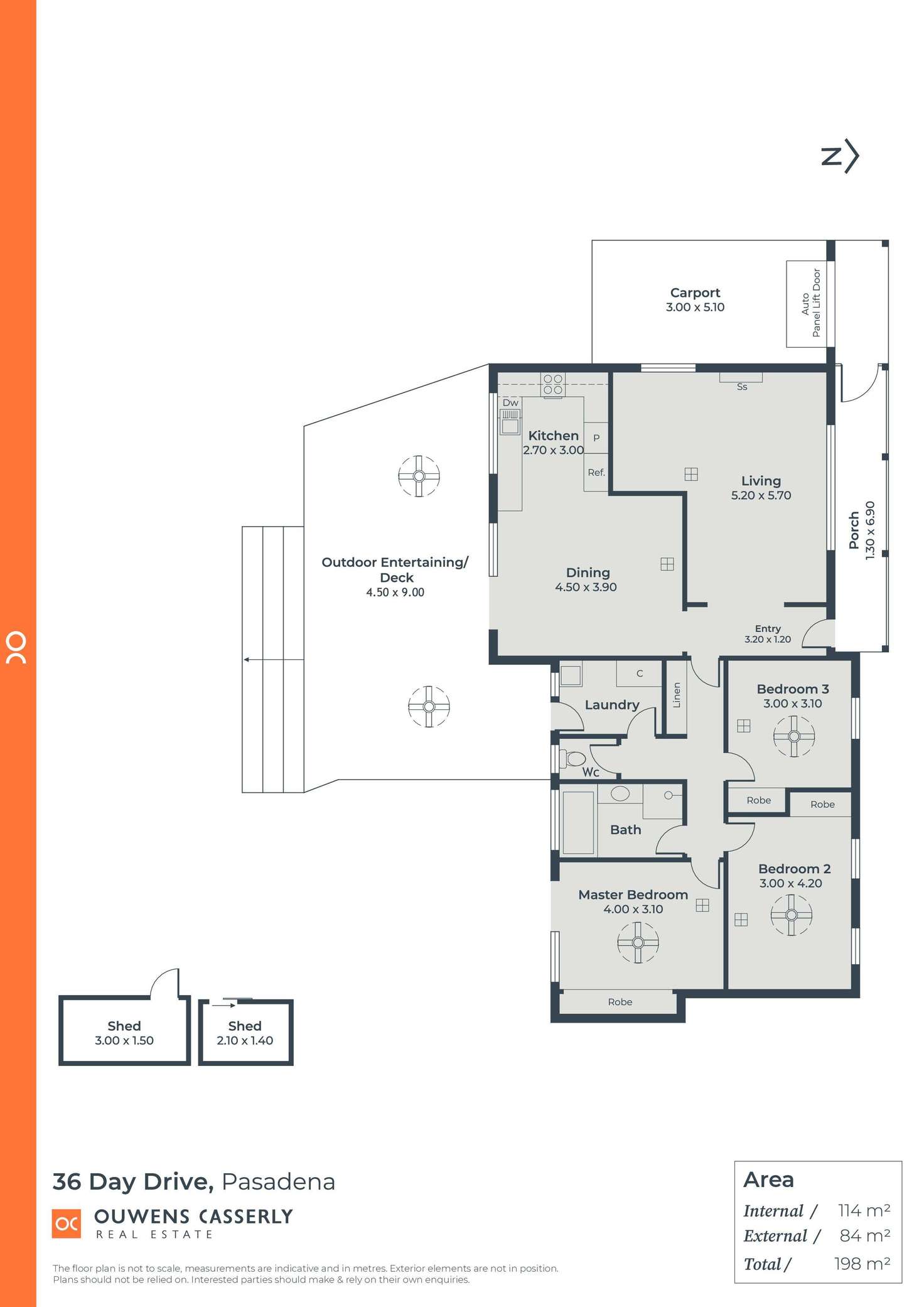 Floorplan of Homely house listing, 36 Day Drive, Pasadena SA 5042