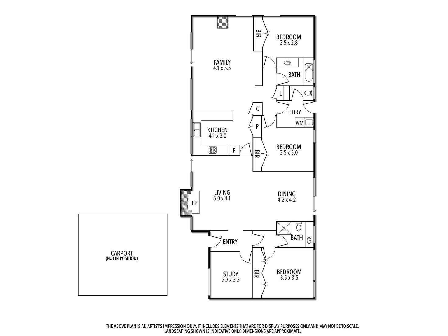 Floorplan of Homely house listing, 2 Hurt Street, Violet Town VIC 3669