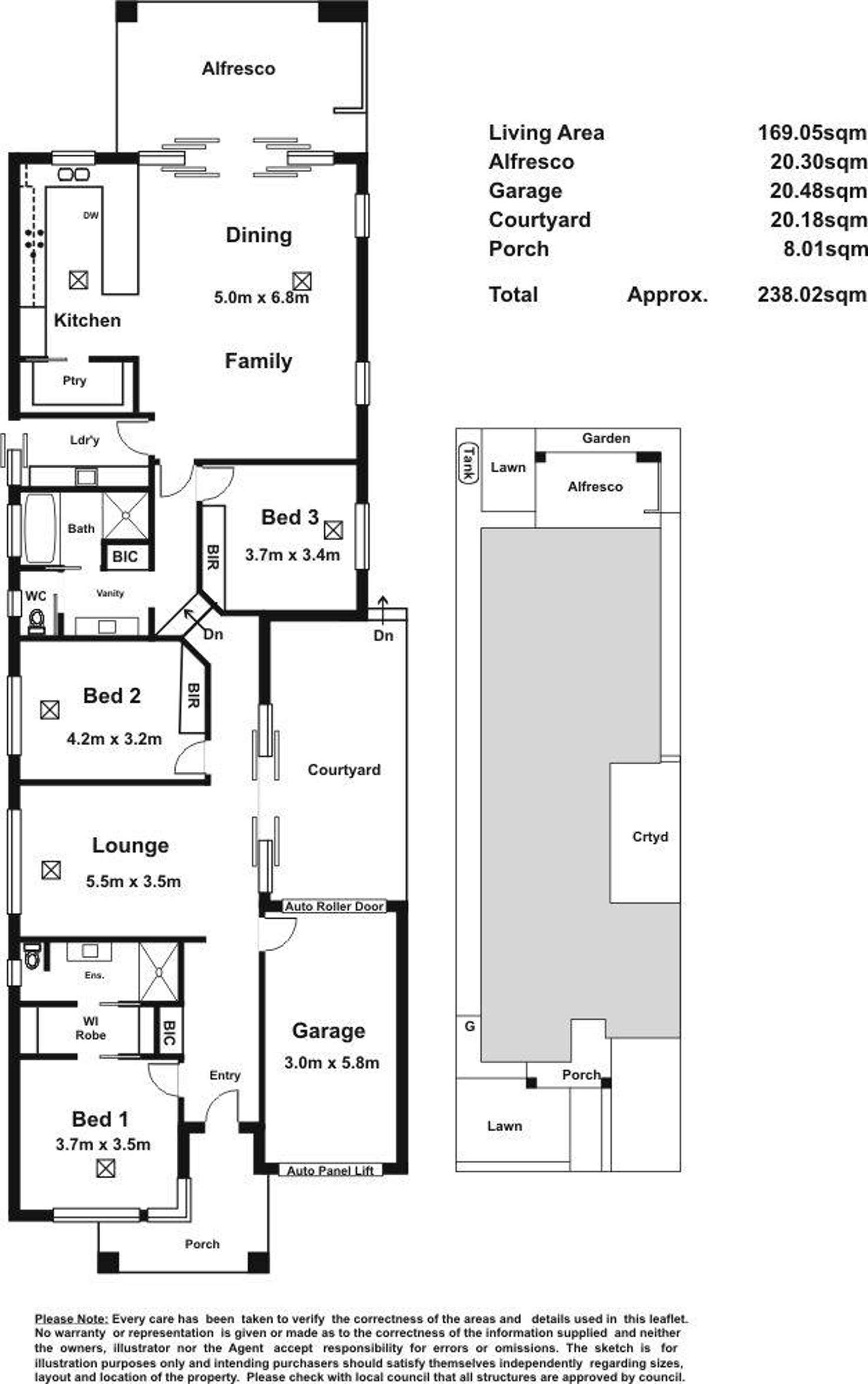 Floorplan of Homely house listing, 5 Vicar Street, Gilles Plains SA 5086