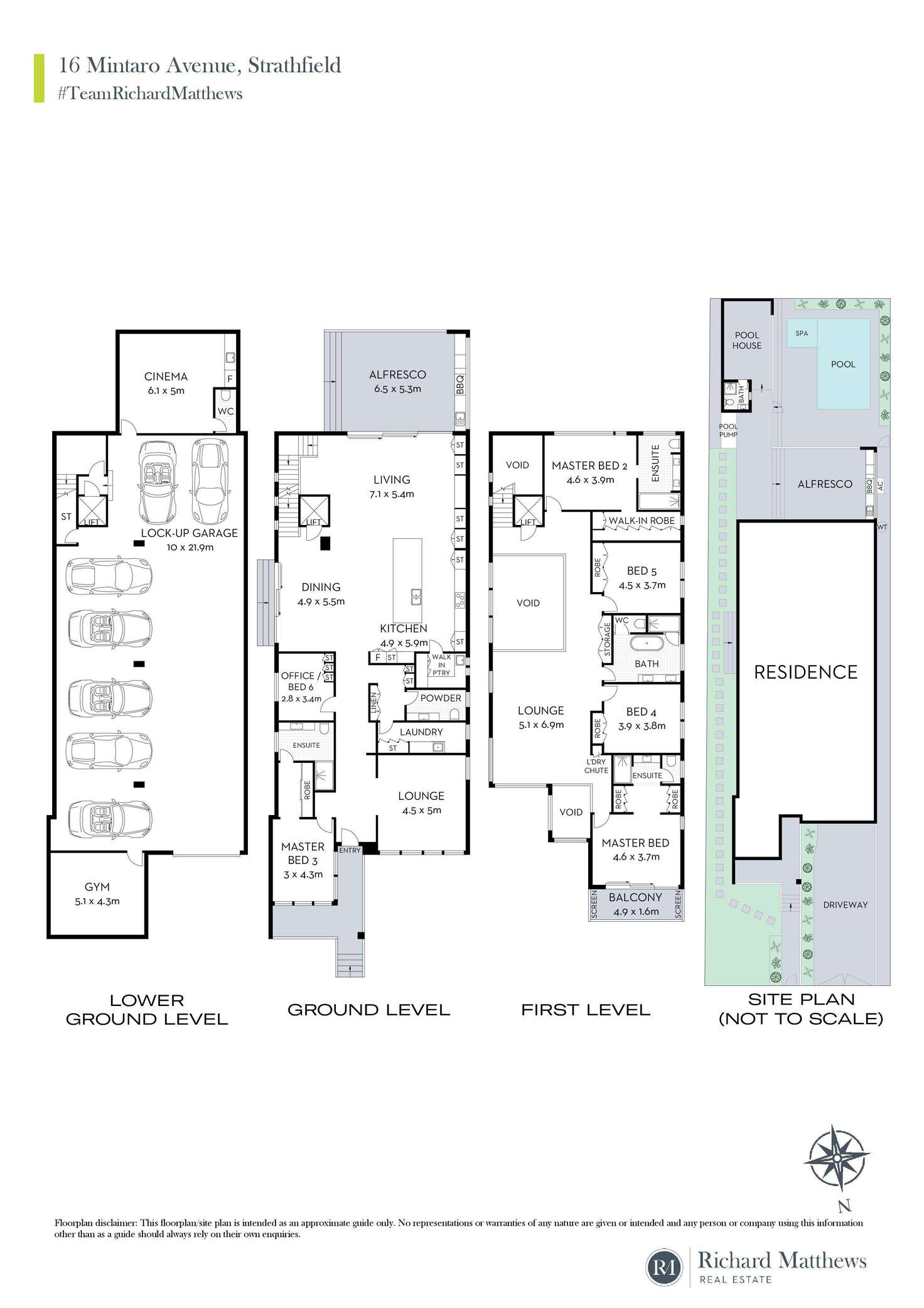 Floorplan of Homely house listing, 16 Mintaro Avenue, Strathfield NSW 2135