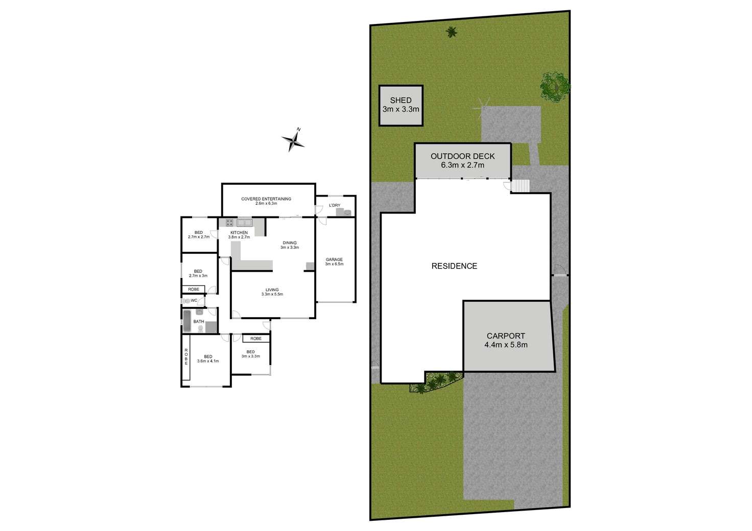 Floorplan of Homely house listing, 259 Metella Road, Toongabbie NSW 2146
