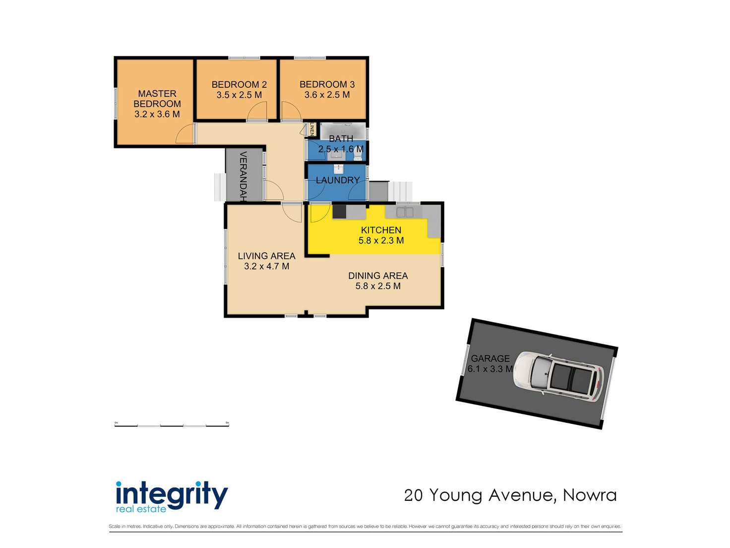 Floorplan of Homely house listing, 20 Young Avenue, Nowra NSW 2541