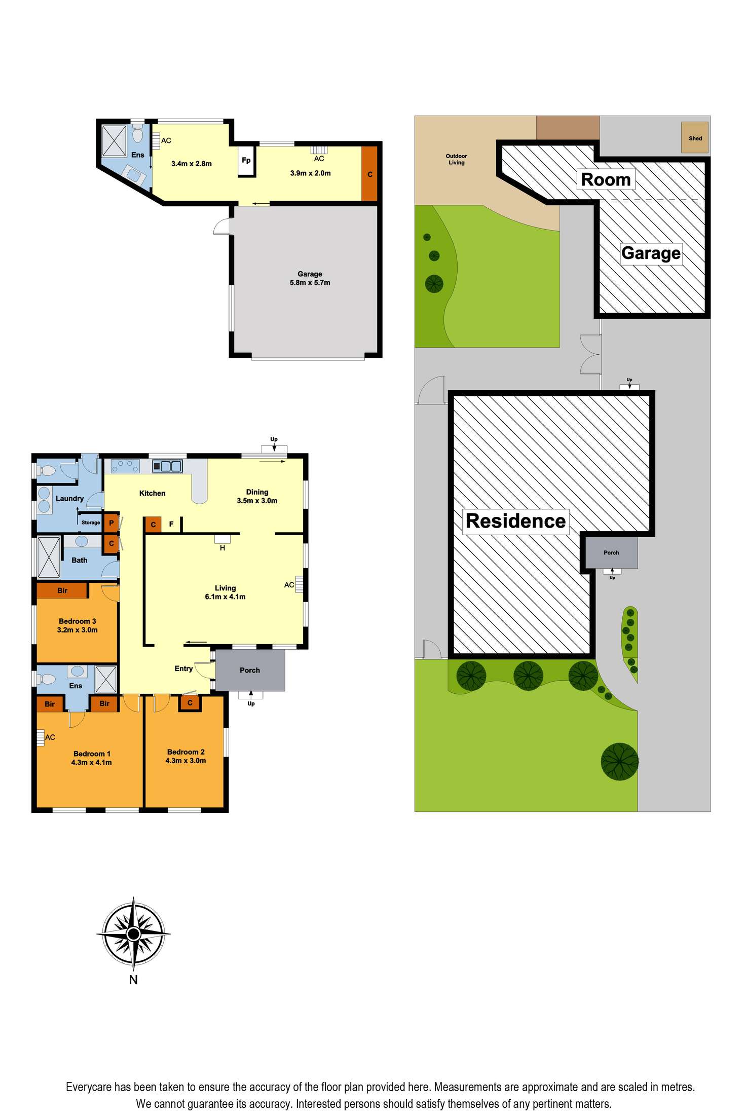 Floorplan of Homely house listing, 15 Tunbridge Crescent, Lalor VIC 3075