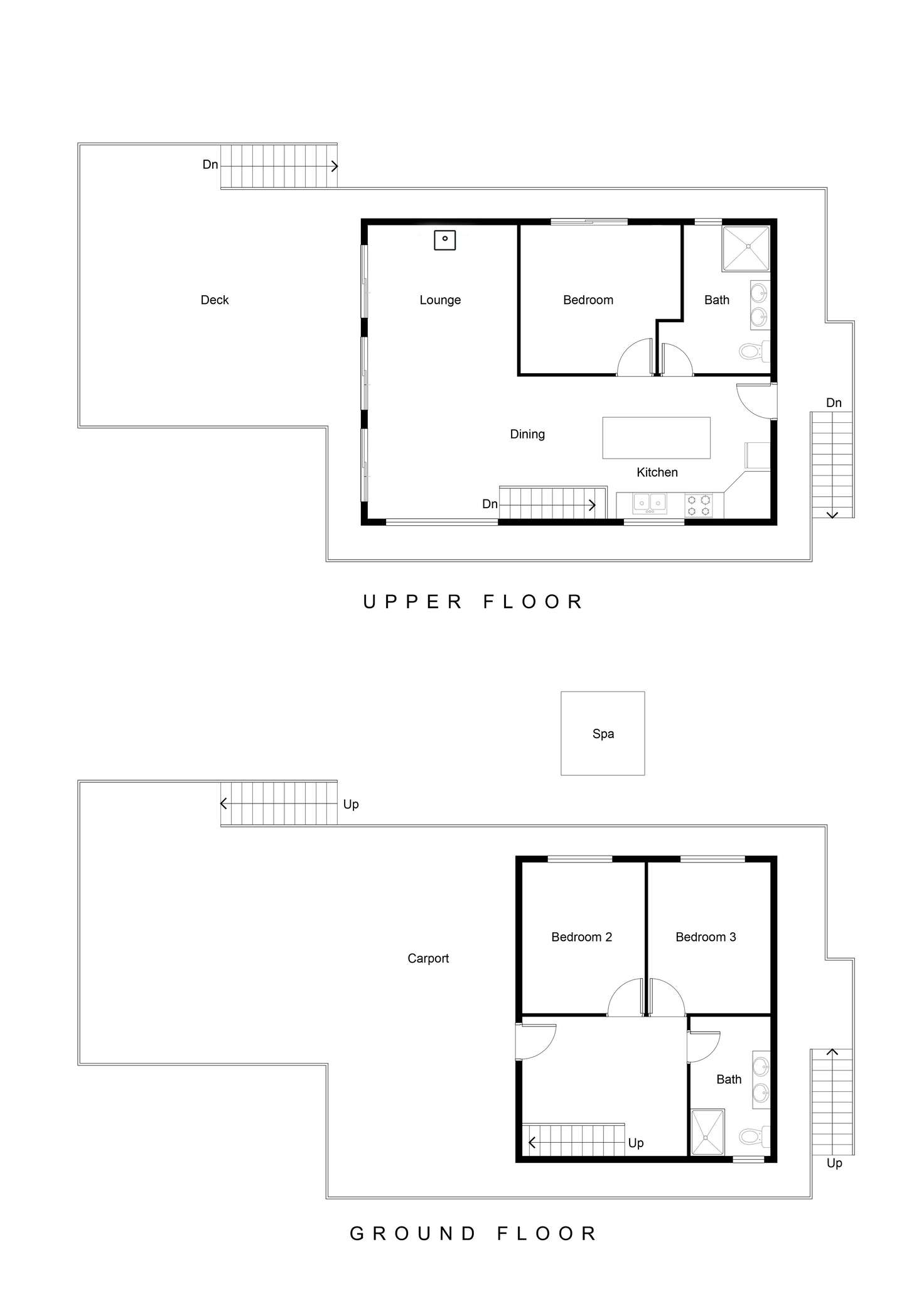 Floorplan of Homely house listing, 22 Outlook Drive, Jamieson VIC 3723