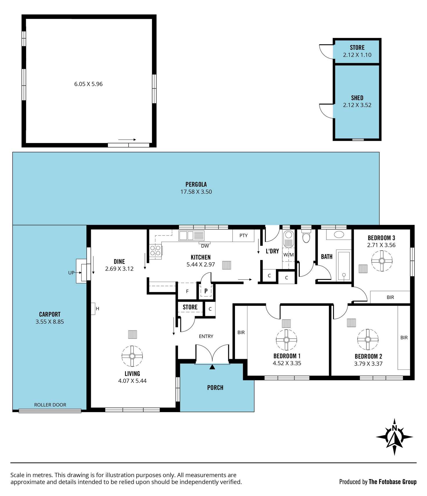Floorplan of Homely house listing, 9 Radford Street, Happy Valley SA 5159