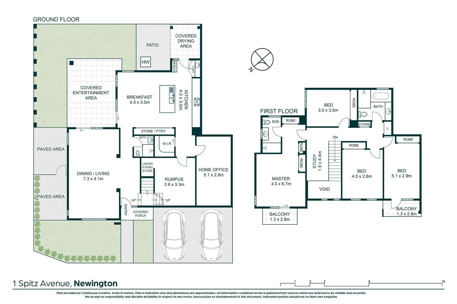 Floorplan of Homely house listing, 1 Spitz Avenue, Newington NSW 2127