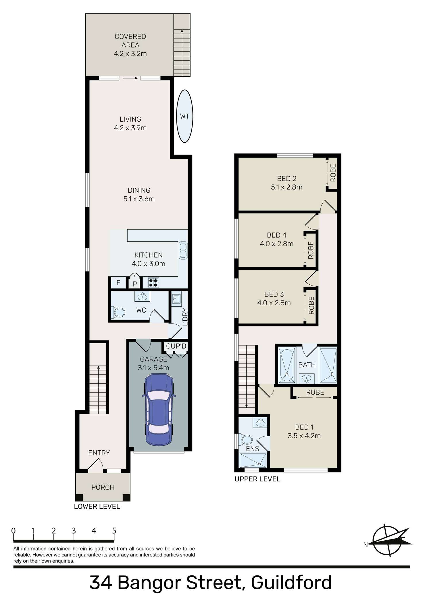 Floorplan of Homely house listing, 34A Bangor Street, Guildford NSW 2161