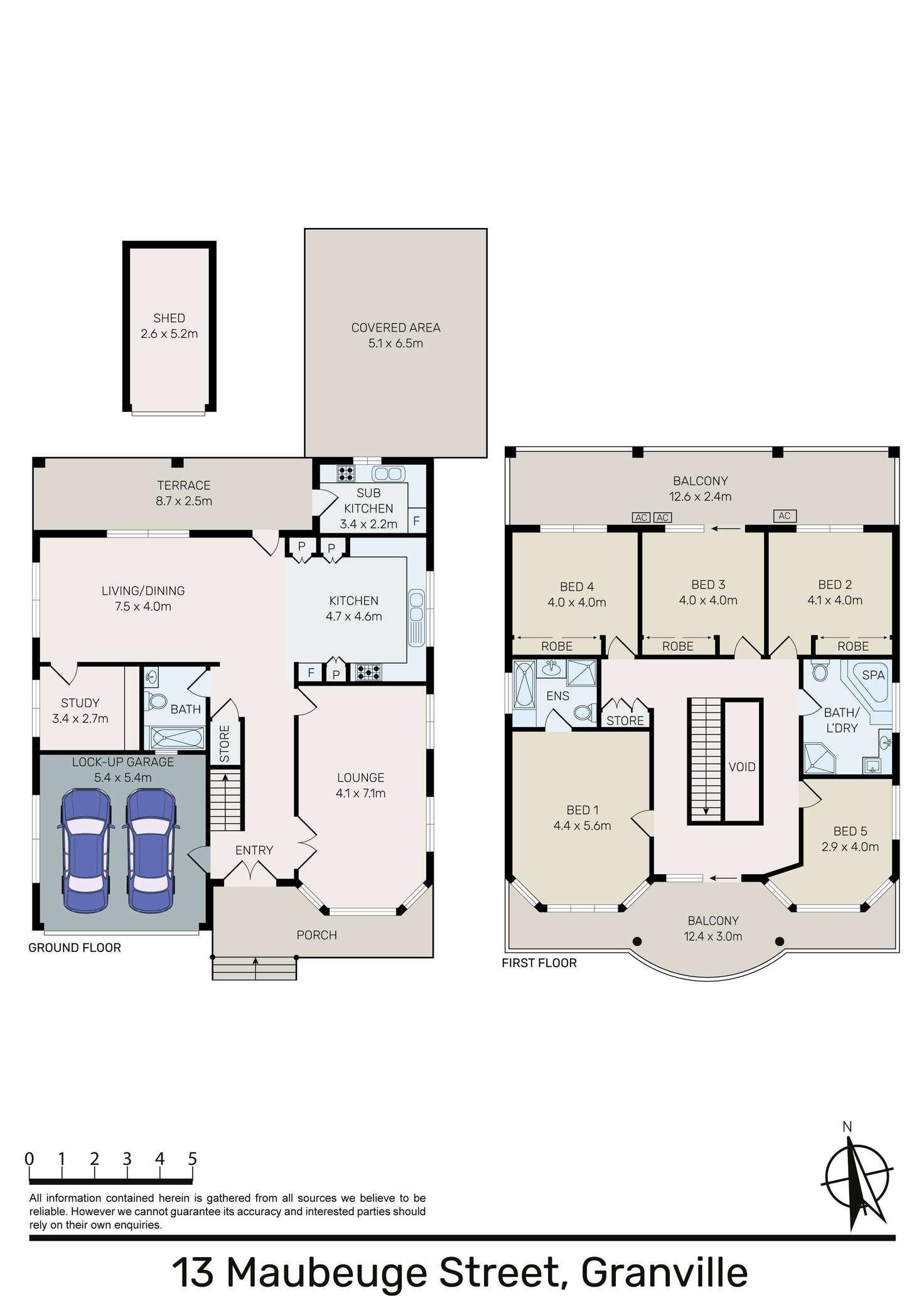 Floorplan of Homely house listing, 13 Maubeuge Street, Granville NSW 2142