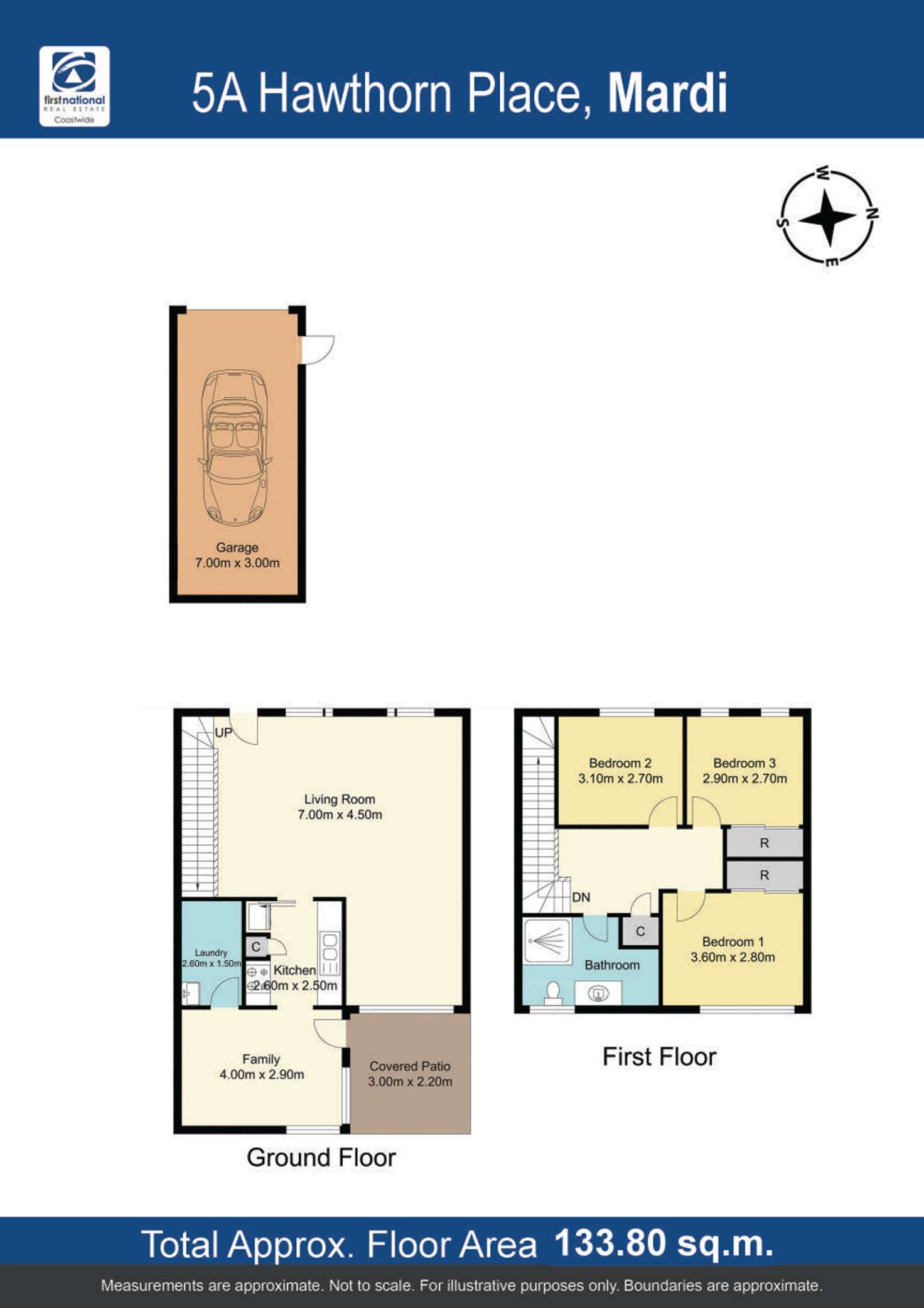 Floorplan of Homely house listing, 5A Hawthorn Place, Mardi NSW 2259