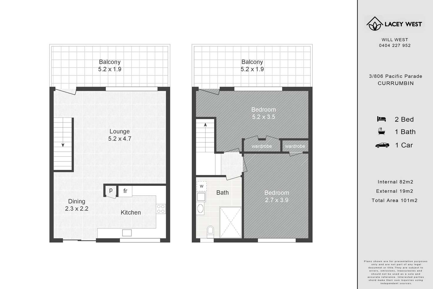 Floorplan of Homely unit listing, 3/806 Pacific Parade, Currumbin QLD 4223