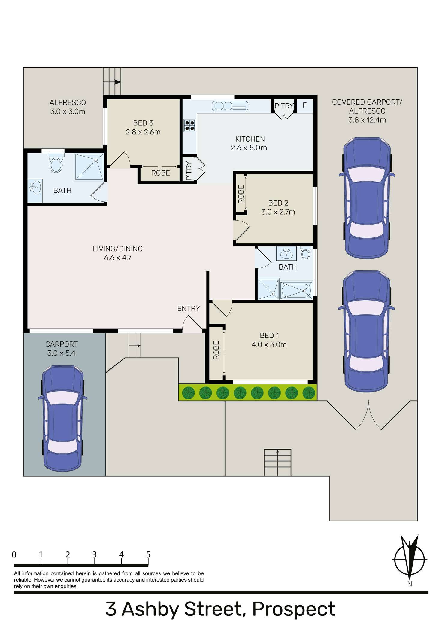 Floorplan of Homely house listing, 3 Ashby Street, Prospect NSW 2148