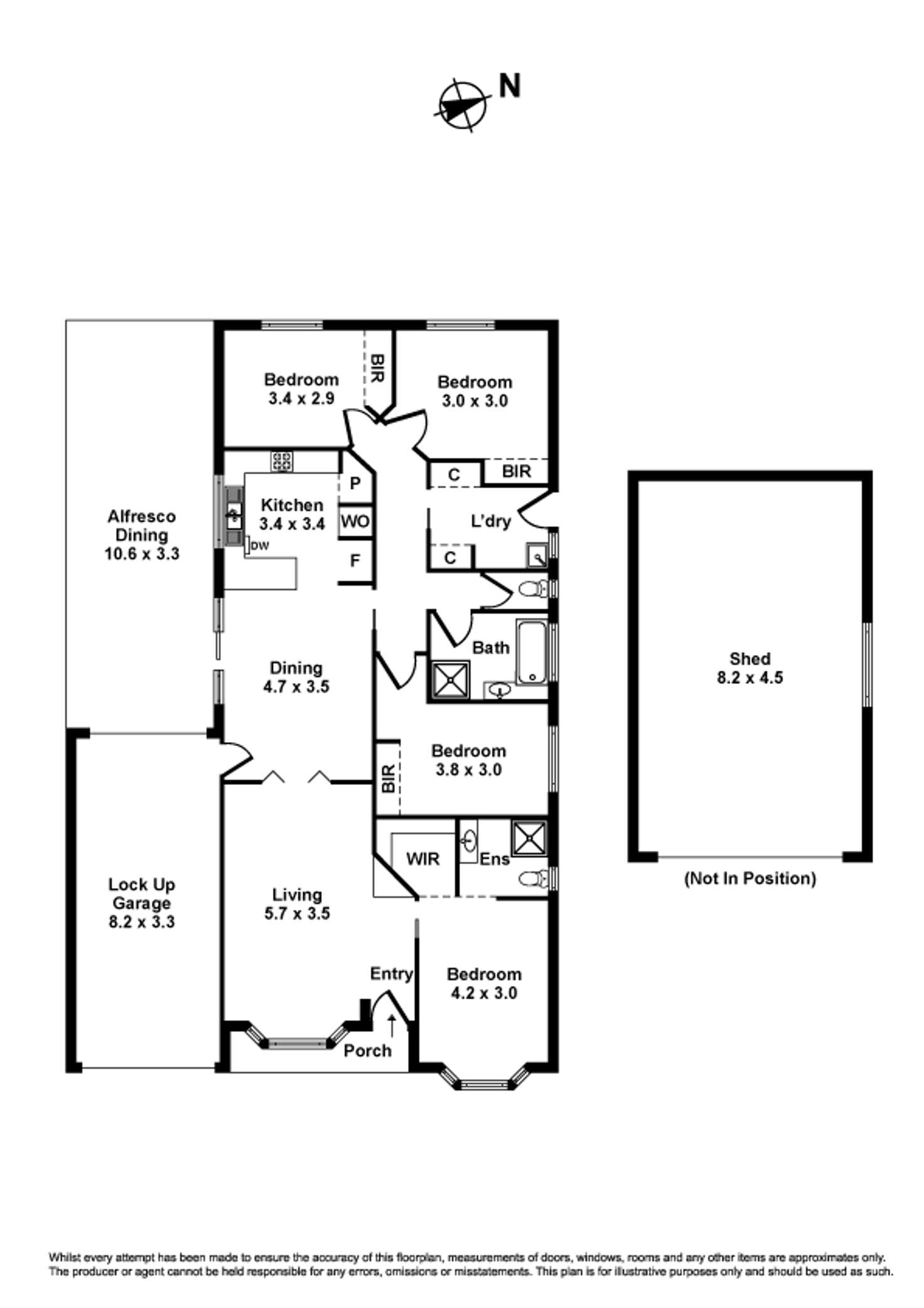 Floorplan of Homely house listing, 17 Ashby Court, Altona Meadows VIC 3028