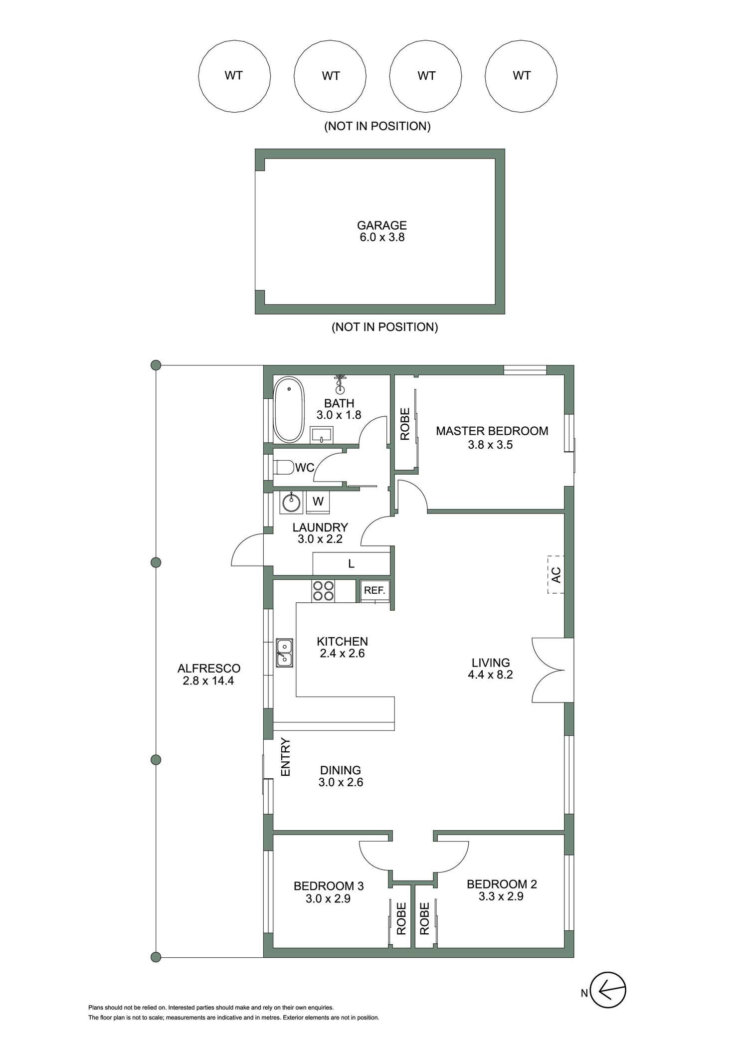 Floorplan of Homely house listing, 500 Porcupine Ridge Road, Porcupine Ridge VIC 3461