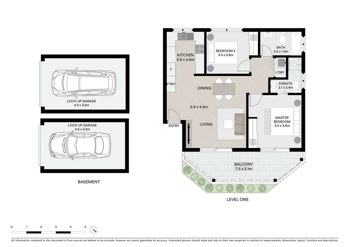 Floorplan of Homely apartment listing, 6/34 Station Street, Naremburn NSW 2065